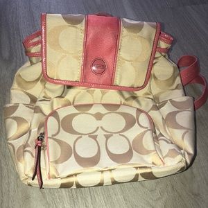 Coach women’s backpack